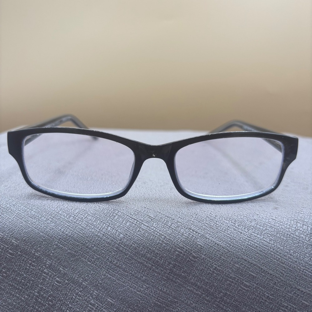 Foster Grant Multi-Focus James BLK Reading Glasses Black Rectangle +1.50 LO0622